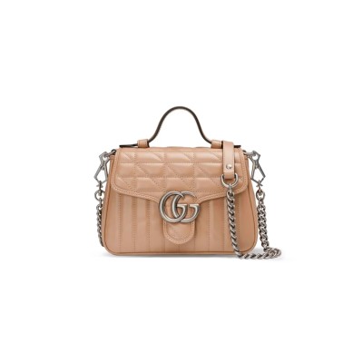 GUCCI GG MARMONT MINI TOP HANDLE BAG 583571 (21*15.5*8cm)